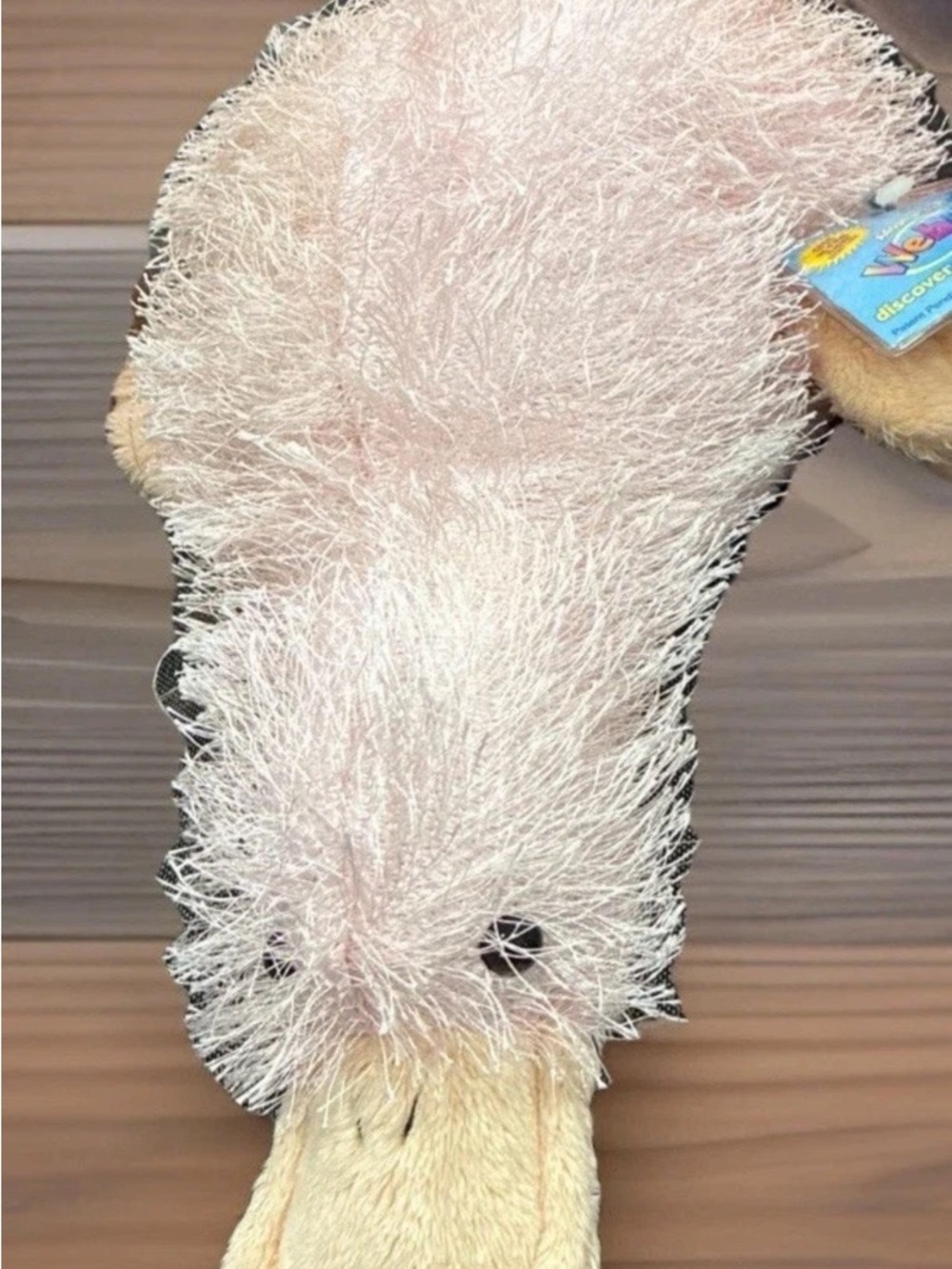 GANZ Pink Plush Duck Stuffed Animal